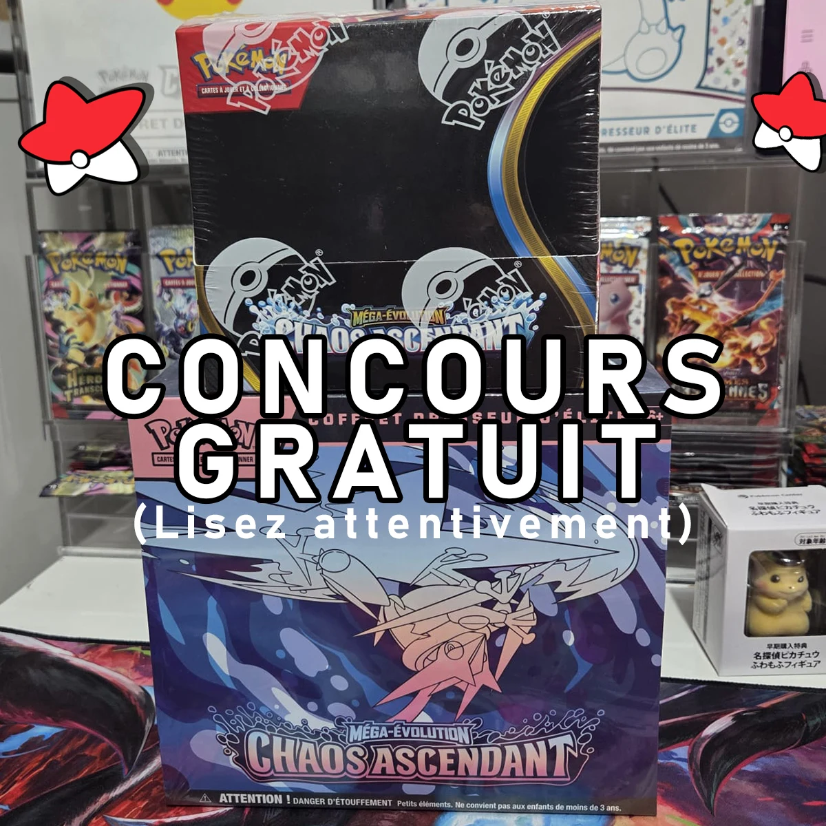 Display et ETB Chaos Ascendant